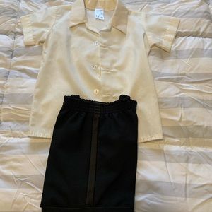 Dress shorts and shirt